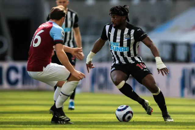 Allan Saint-Maximin, Newcastle United, West Ham United