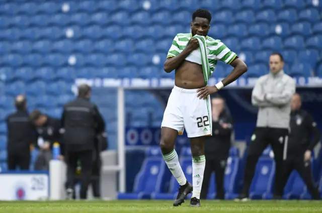 Odsonne Edouard ponders what might have been after his penalty miss