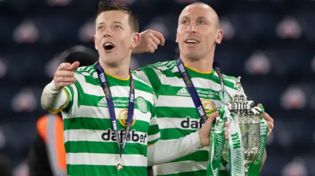 Will Scott Brown get his hands on the cup one last time as Celtic captain?