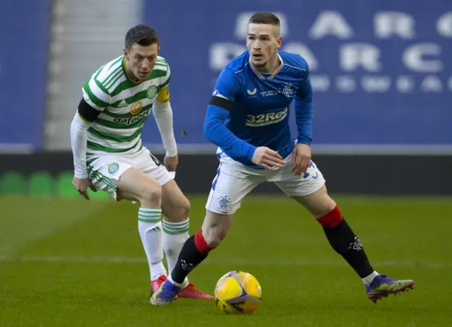 Rangers welcome city rivals Celtic to Ibrox this afternoon