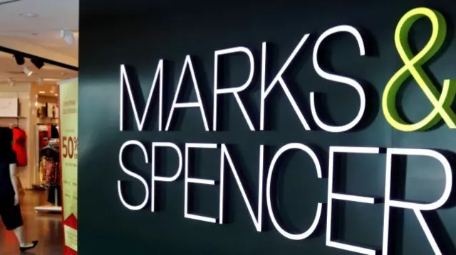 M&S sign