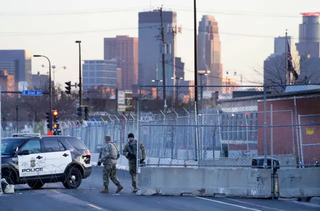 National Guard troops in Minneapolis