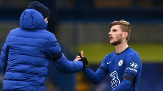 Thomas Tuchel and Timo Werner