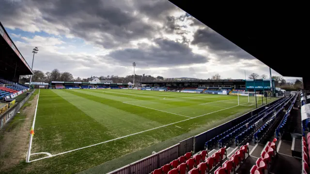 A general view of the Global Energy Stadium ahead of kick off