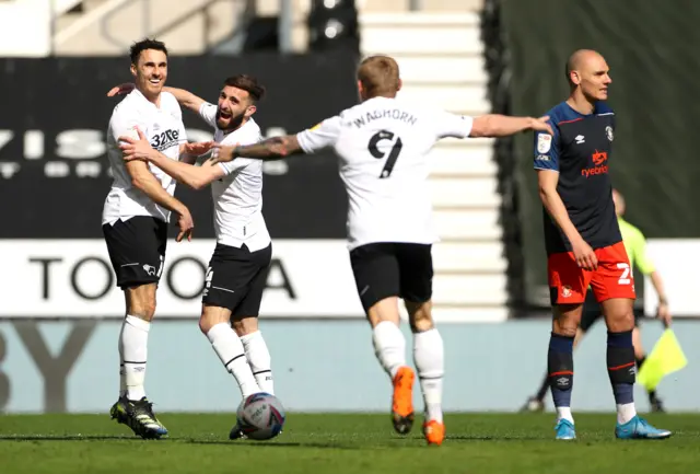 Derby celebrate