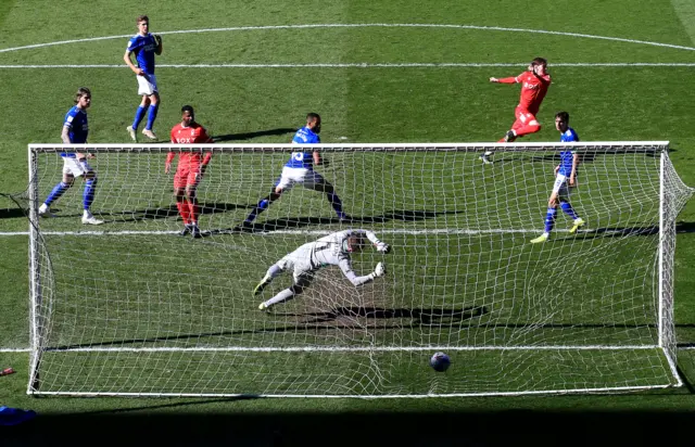 James Garner scores Nottingham Forest's winner at Cardiff