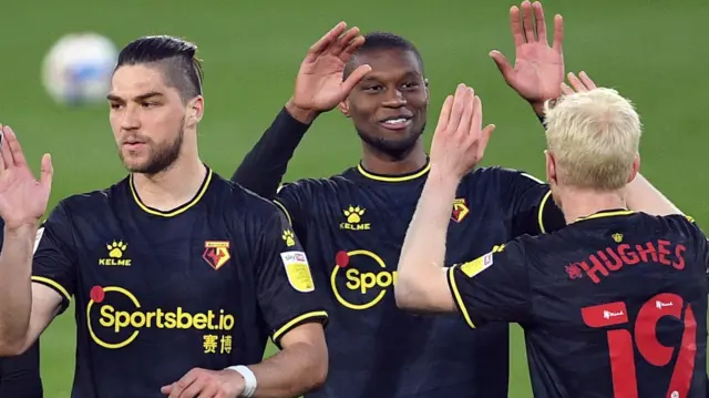 Watford celebrate