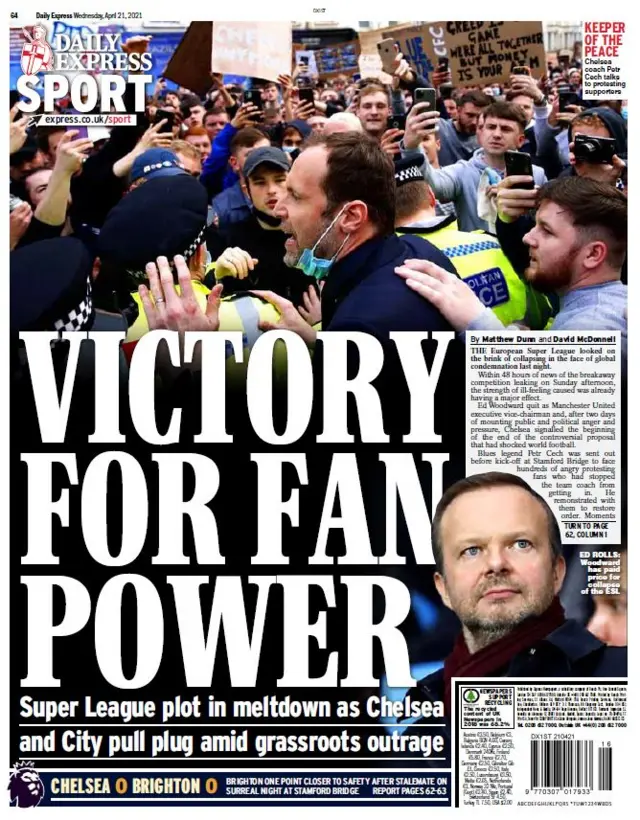 Express back page