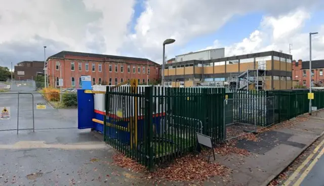 The old North Staffordshire Royal Infirmary