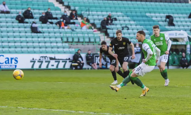 Martin Boyle makes it 2-0 from the penalty spot