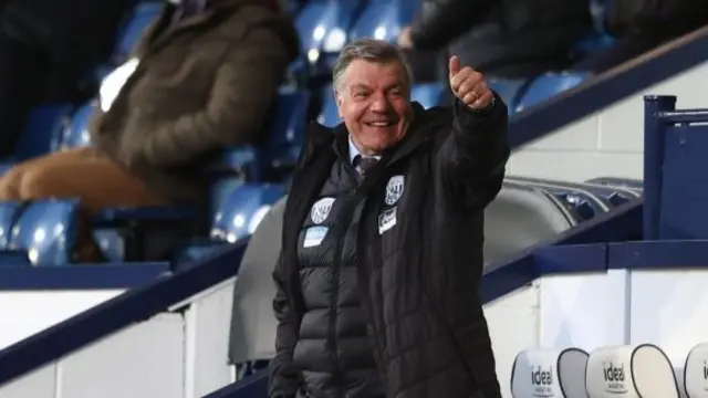 Sam Allardyce of West Bromwich