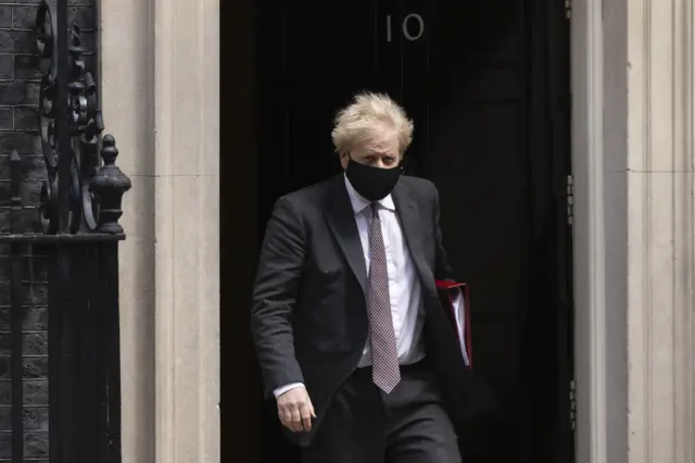 Boris Johnson leaves Number 10