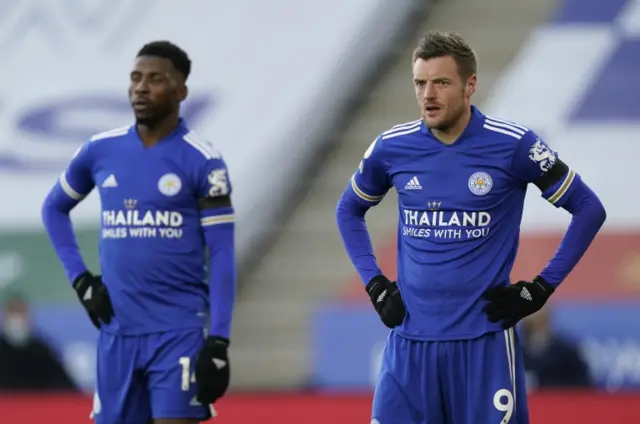 Jamie Vardy and Kelechi Iheanacho