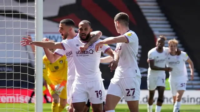 Brentford celebrate