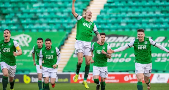 HIbs are through to the last four in the Scottish Cup