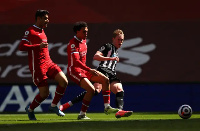 Sean Longstaff, Newcastle United, Liverpool