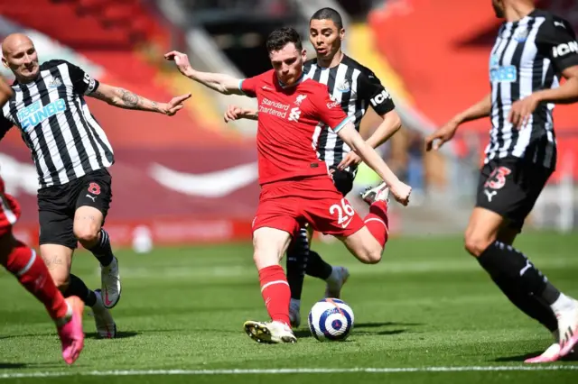 Andy Robertson, Liverpool, Newcastle United