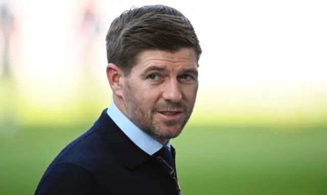 Rangers manager Steven Gerrard