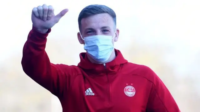 Aberdeen midfielder Lewis Ferguson