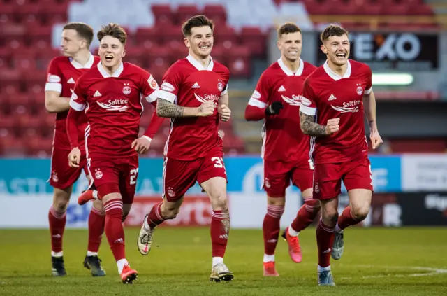 Aberdeen celebrate