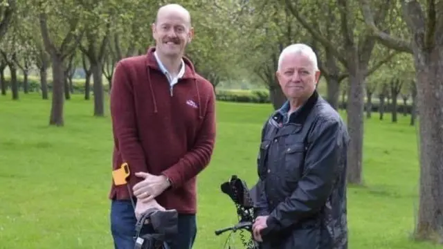 Jeremy Daw, known to friends as Jack (right, with friend Martin Fulloway, left)