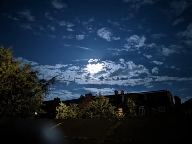 West Bridgford supermoon