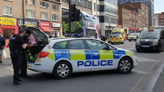 Police in Charles Street