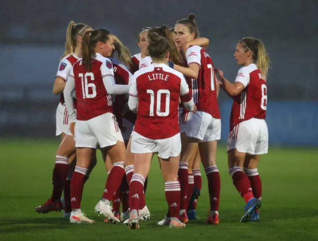 Arsenal celebrate