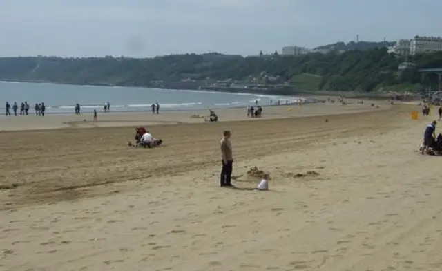 Scarborugh beach