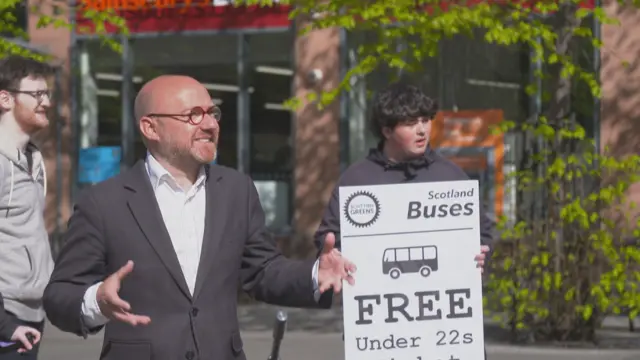 Patrick Harvie makes the case for free bus travel for young people