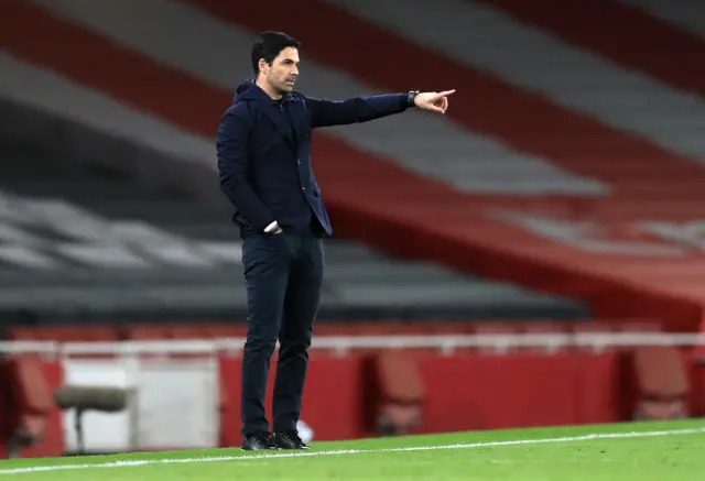 Mikel Arteta.