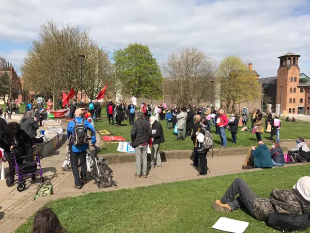 Kill the Bill protest Derby