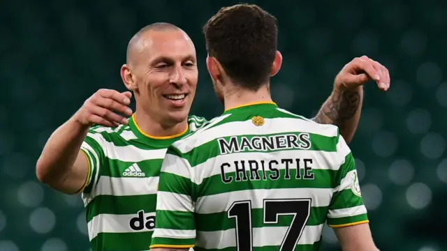 Celtic pair Scott Brown and Ryan Christie