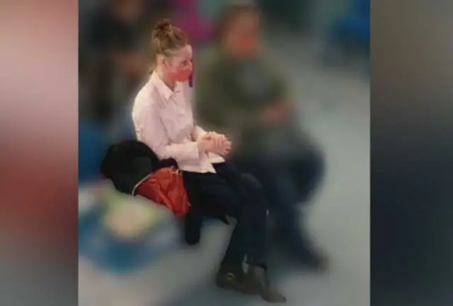 Sarah West captured on CCTV the day before she was last seen