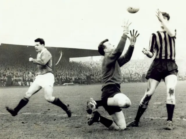 Berwick Rangers against Rangers in 1967