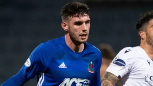 Cove Rangers defender Adam Livingstone