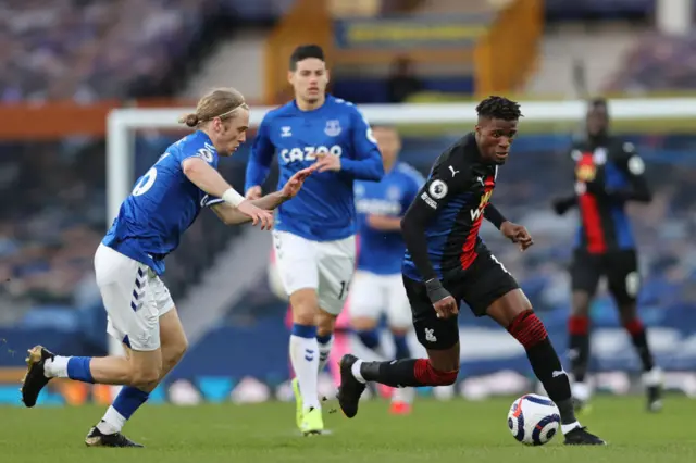 Crystal Palace's Wilfried Zaha