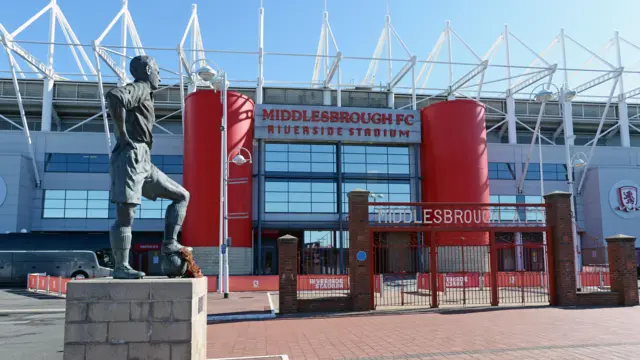 Middlesbrough's Riverside Stadium