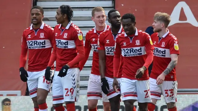 Boro celebrate