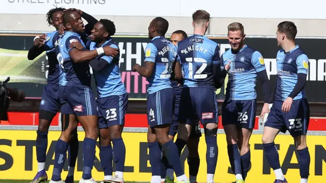 Wycombe celebrate