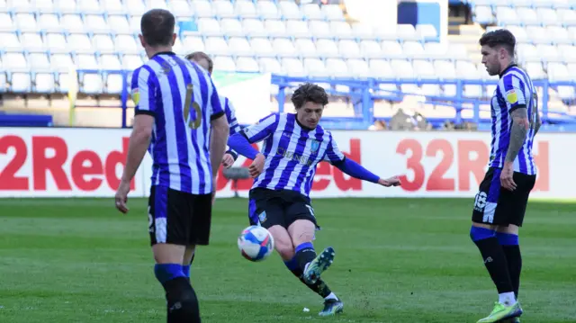 Adam Reach free-kick