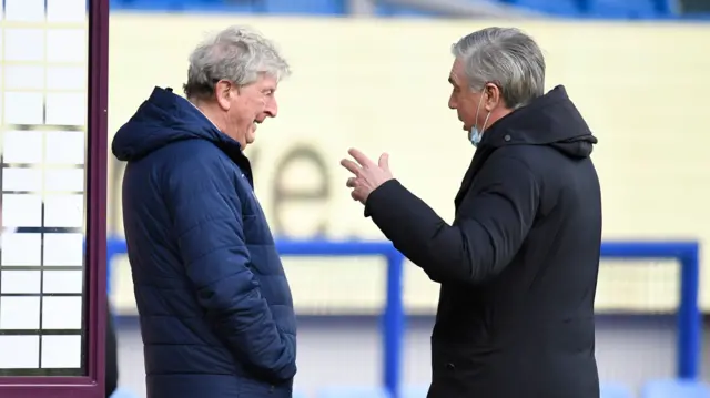 Roy Hodgson and Carlo Ancelotti