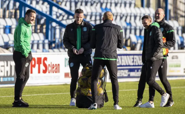 Hibernian players