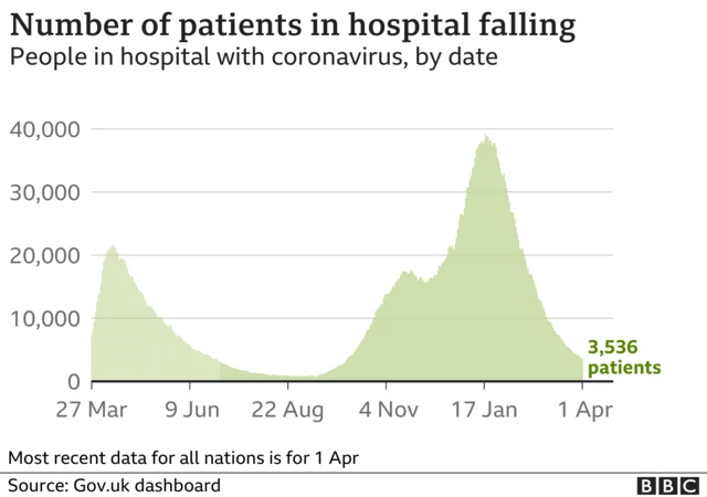 Hospitalisations graph