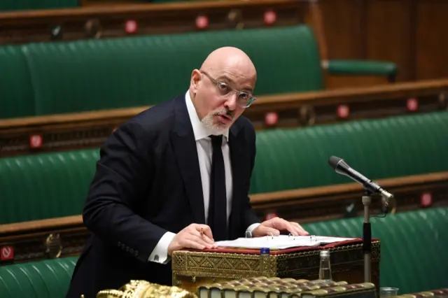 Nadhim Zahawi in the Commons