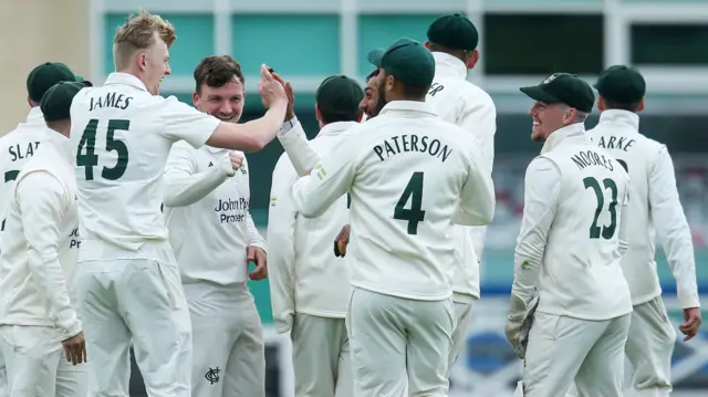 Notts celebrate