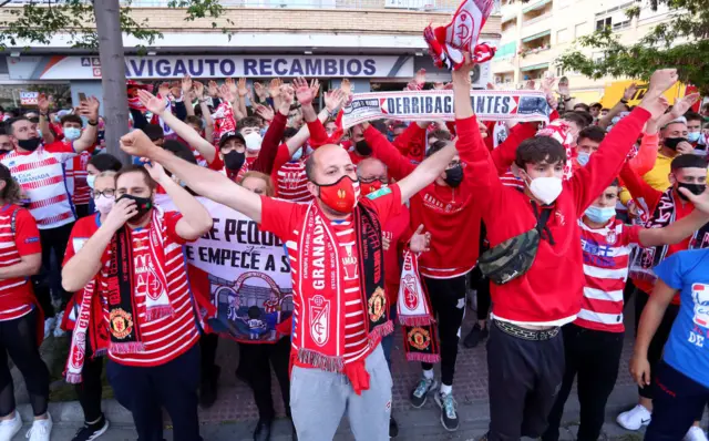 Granada fans