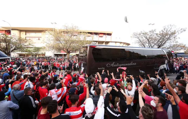 Granada fans