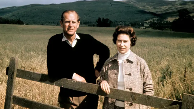 Prince Philip and the Queen in 1972