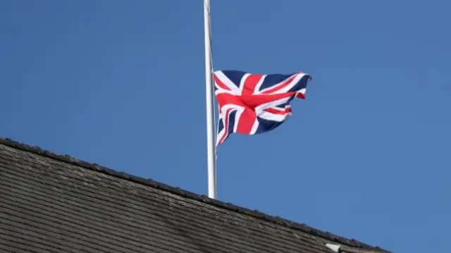 Flag at half-mast to mark death of Prince Philip